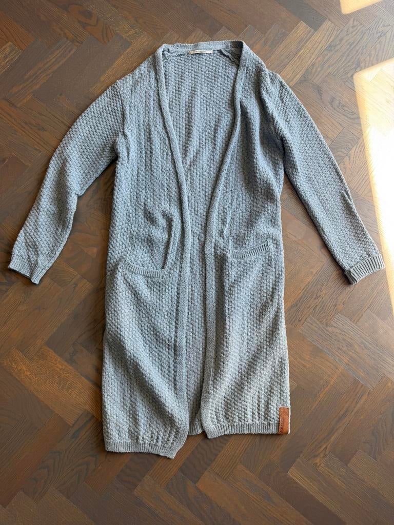 Lang vest Moscow maat L, Kleding | Dames, Ophalen of Verzenden, Zo goed als nieuw, Maat 42/44 (L), Blauw