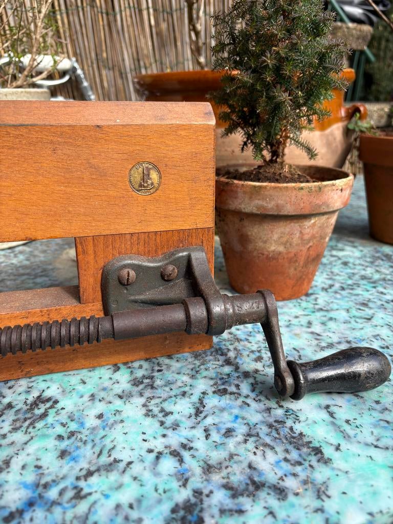 Ulmia verstekblok verstek bankschroef vintage, Ophalen of Verzenden, Gebruikt