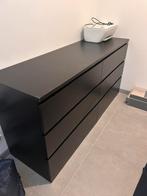 Ikea malm ladekast met 6 lades, Huis en Inrichting, Kasten | Ladekasten, Ophalen, 50 tot 100 cm, Zo goed als nieuw, 3 of 4 laden