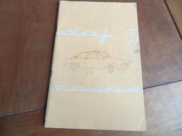 Zeldzaam instructieboek DAF 55 Coupe 1968, mooie staat!, Auto diversen, Handleidingen en Instructieboekjes, Ophalen of Verzenden