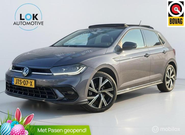 Volkswagen Polo 1.0 TSI R-Line Business PANO|IQLIGHT|BEATS|, Auto's, Volkswagen, Bedrijf, Te koop, Polo, ABS, Achteruitrijcamera