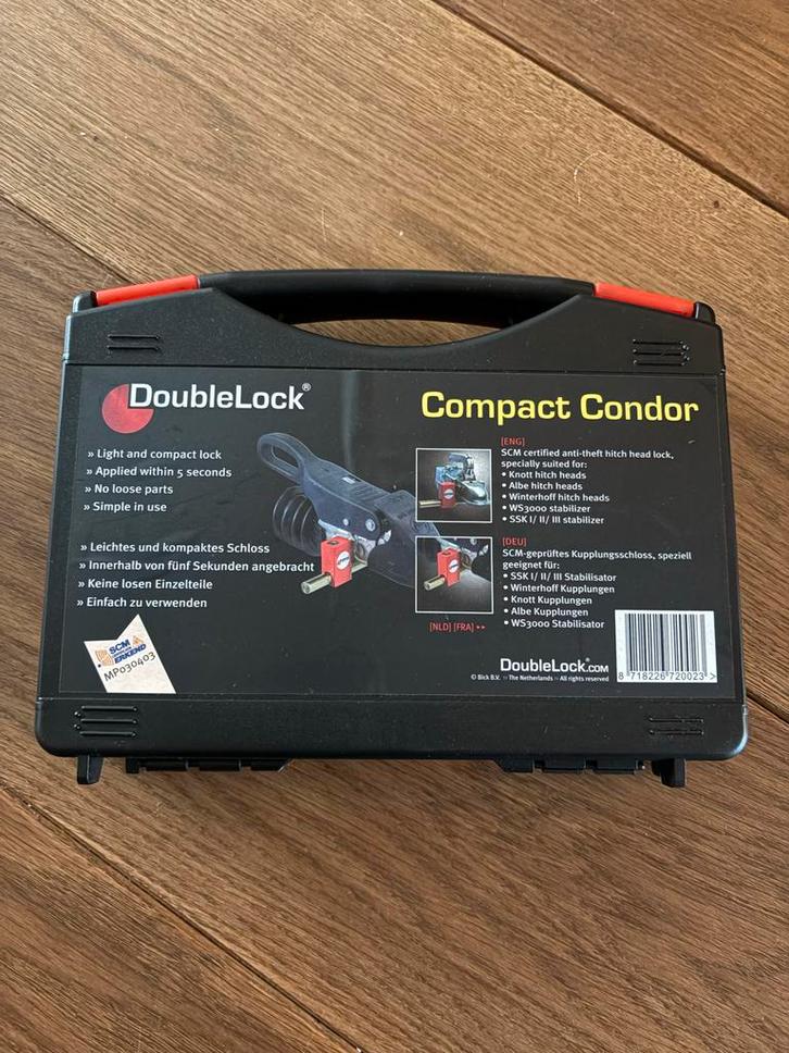 DoubleLock Compact Condor, Caravans en Kamperen, Caravan accessoires, Gebruikt, Ophalen of Verzenden