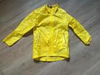 Hema regenjas geel met druppels, maat 122-128, Caravans en Kamperen, Regenkleding, Ophalen of Verzenden, Gebruikt, Regenjas, Kinderen