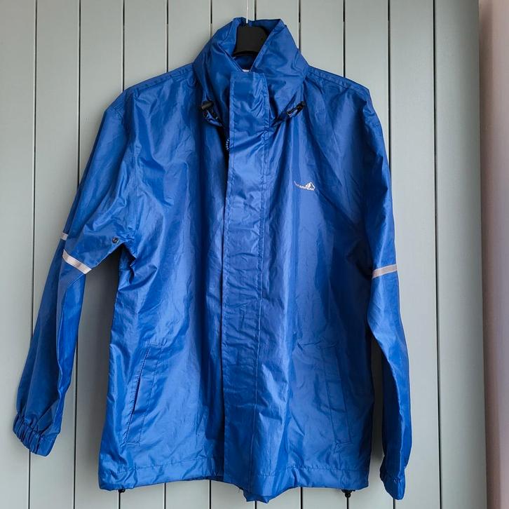 Kobaltblauwe regenjas maat 152, Kinderen en Baby's, Kinderkleding | Maat 152, Nieuw, Jongen of Meisje, Jas, Ophalen of Verzenden