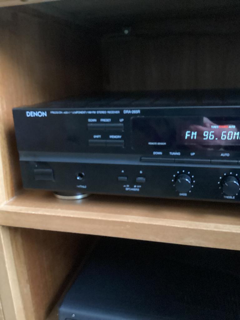 Denon versterker en speakers, Ophalen, Gebruikt, 120 watt of meer, Denon