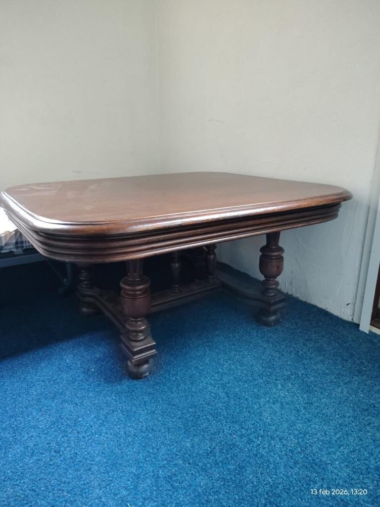 Henry Deux tafel 84 x 100, Antiek en Kunst, Ophalen