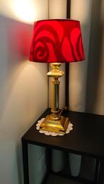 Koperen schemerlampje, Huis en Inrichting, Lampen | Tafellampen, Ophalen, Minder dan 50 cm