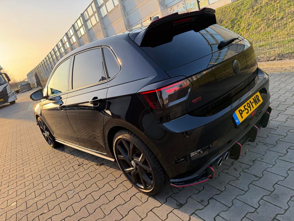 Volkswagen Polo 2.0 TSI 200pk 6-DSG 2019 Zwart, Auto's, 4 cilinders, 1984 cc, Zwart, 1200 kg