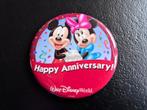 Disney World Happy Anniversary Mickey Minnie speld, Ophalen of Verzenden, Mickey Mouse, Zo goed als nieuw, Overige typen