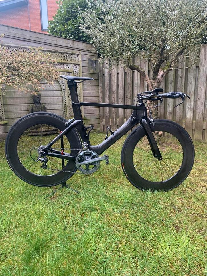 Full 3K carbon Tijdrit fiets : Planet X Exocet, Fietsen en Brommers, Fietsen | Racefietsen, Zo goed als nieuw, Overige merken