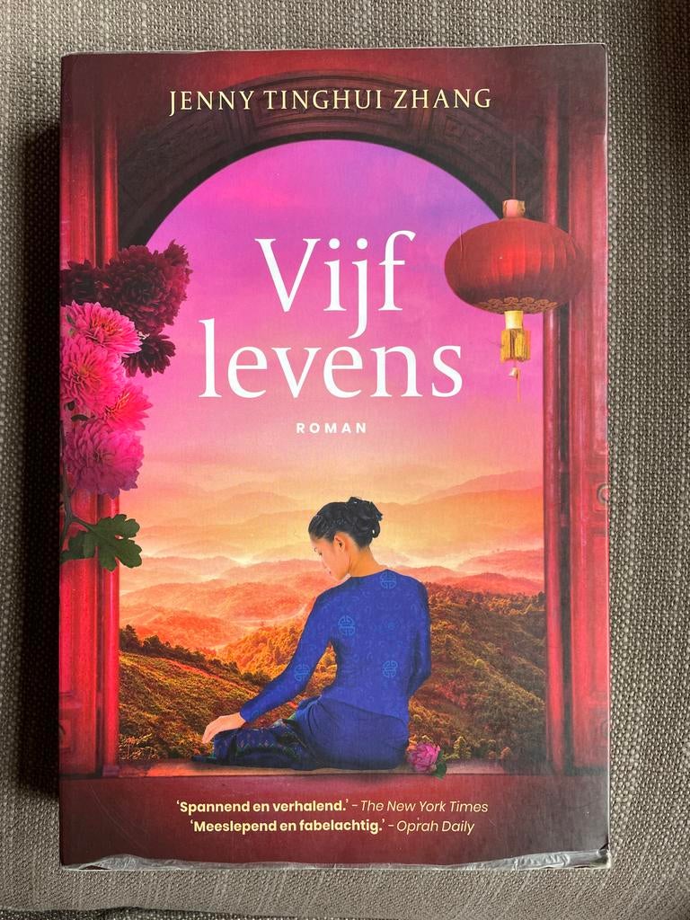 Jenny Tinghui Zhang - Vijf levens, Boeken, Gelezen, Jenny Tinghui Zhang, Ophalen of Verzenden, Amerika