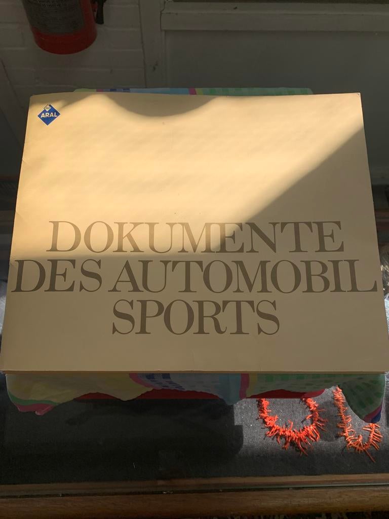 Aral Dokumente des Automobilsports verzamelmap posters 1967,, Ophalen of Verzenden, Zo goed als nieuw