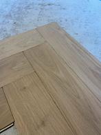 Eiken visgraatvloer - Cinzento - 10m2 met tegellijm, Nieuw, Minder dan 50 cm, 10 m² of meer, Hout