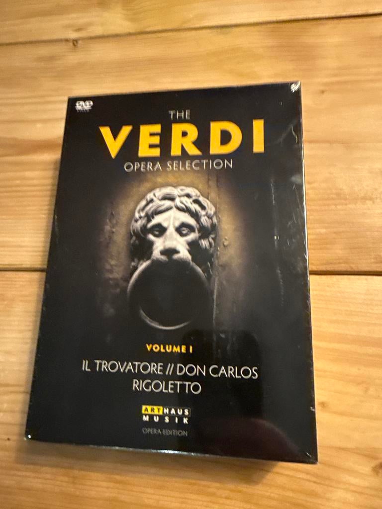 The Verdi Opera Selection Volume I DVD - Nieuw in seal, Cd's en Dvd's, Dvd's | Muziek en Concerten, Alle leeftijden, Boxset, Muziek en Concerten