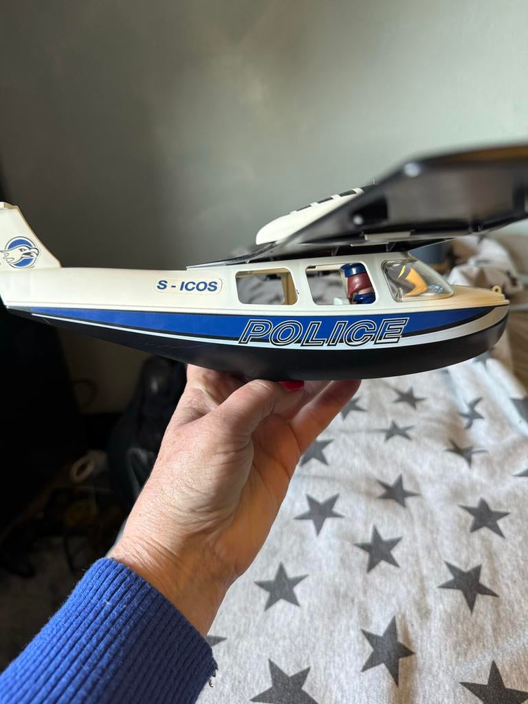 Playmobil Watervliegtuig Politie - S-ICOS, Ophalen of Verzenden, Gebruikt, Jongen of Meisje