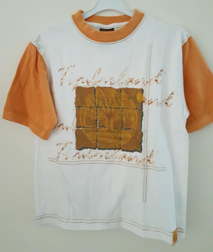 Timberland t-shirt maat 116 *NIEUW* (0393), Kinderen en Baby's, Kinderkleding | Maat 116, Timberland, Nieuw, Ophalen of Verzenden