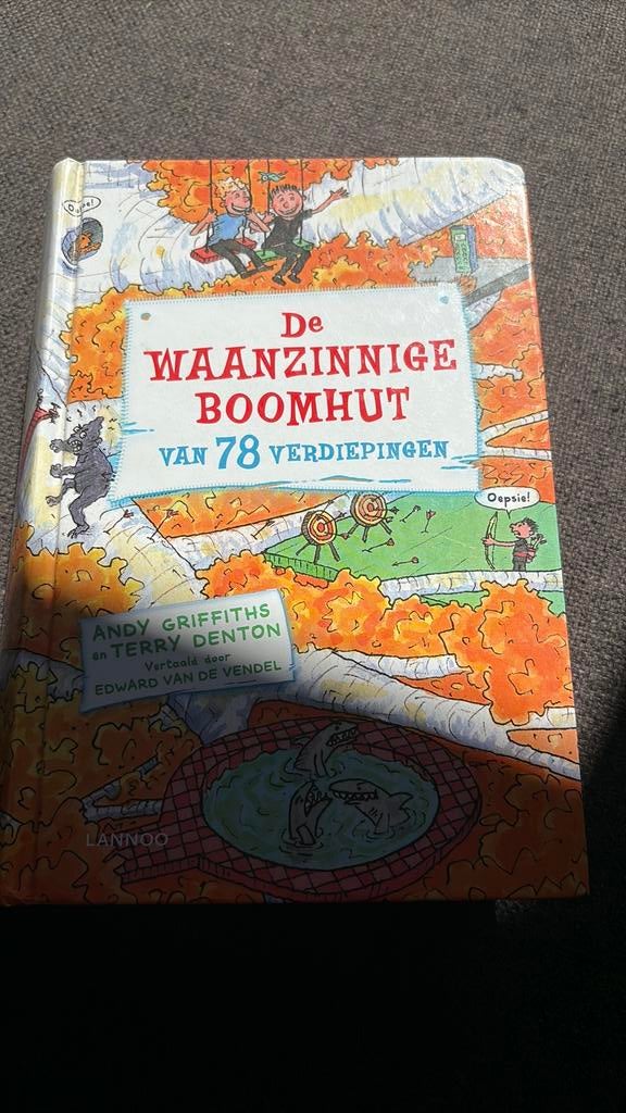 Terry Denton - De waanzinnige boomhut van 78 verdiepingen, Boeken, Kinderboeken | Jeugd | onder 10 jaar, Terry Denton; Andy Griffiths
