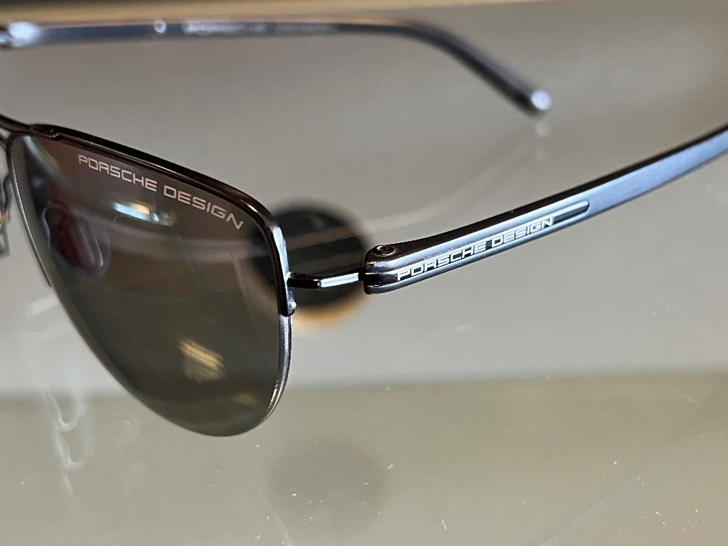 Zonnebril Porsche Design P'8570 Zwart BESCHADIGD, Overige merken, Gebruikt, Zonnebril, Zwart