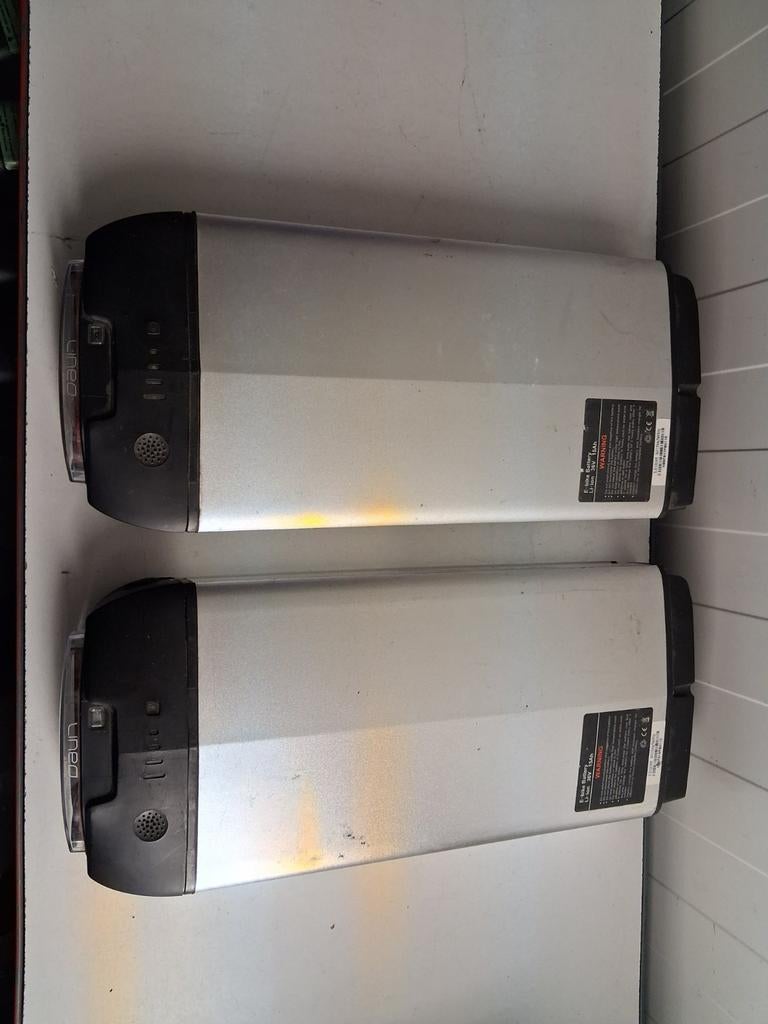 2 stuks defecte fiets accu's MatraBike Cross / Mihatra, Fietsen en Brommers, Ophalen of Verzenden, WwwMatraBike Cross .nl, MatraBike Cross