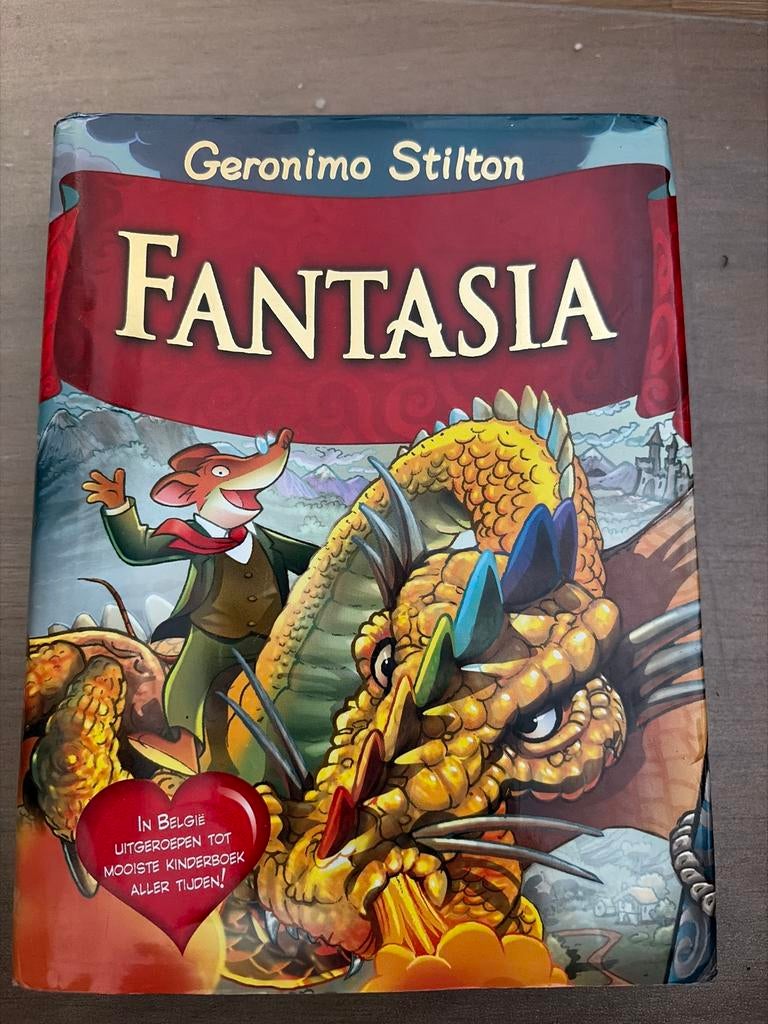 Geronimo Stilton - Fantasia (Hardcover), Boeken, Ophalen of Verzenden, Gelezen, Fictie algemeen