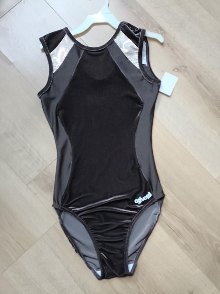 Agiva turnpak leotard gymnastics gym nieuw bruin nieuw, Sport en Fitness, Turnen, Maat 36 t/m 42, Ophalen of Verzenden, Nieuw