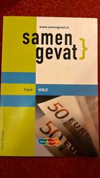 Samengevat havo M&O, Boeken, Schoolboeken, A. Maurer, HAVO, Ophalen of Verzenden, Zo goed als nieuw