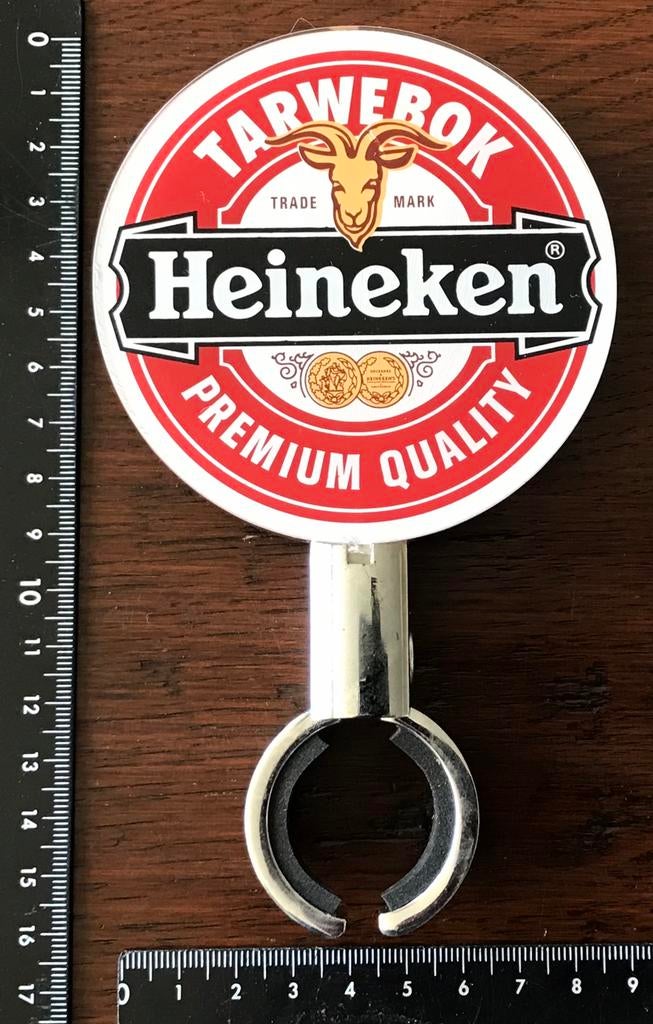 Oude Heineken TAP Reclame, Verzamelen, Ophalen of Verzenden, Zo goed als nieuw, Reclamebord