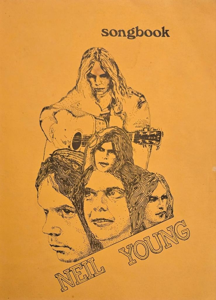 Vintage Neil Young Songbook - Jaren 70, Muziek en Instrumenten, Bladmuziek, Gebruikt, Gitaar, Ophalen of Verzenden, Rock en Metal