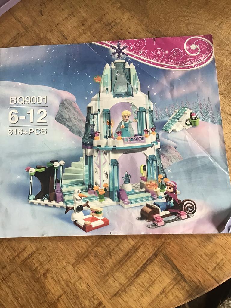 Onderdelen prinses Elsa’s ijspaleis, Ophalen of Verzenden, Zo goed als nieuw