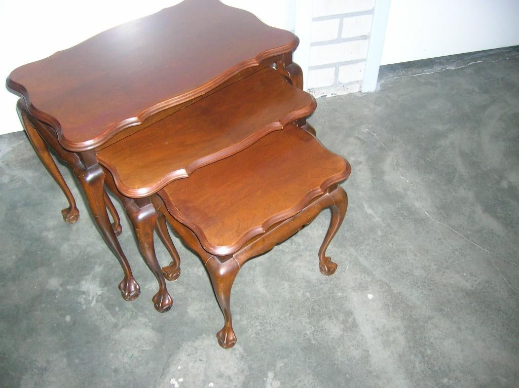 mahonie miniset, Ophalen, Zo goed als nieuw