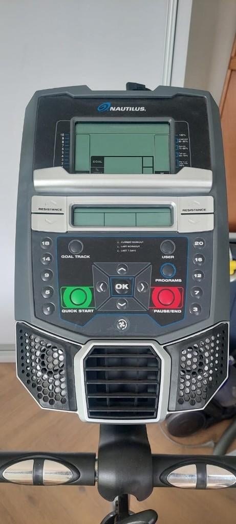 Nautilus U624 hometrainer, Ophalen, Overige materialen, Zo goed als nieuw, Benen