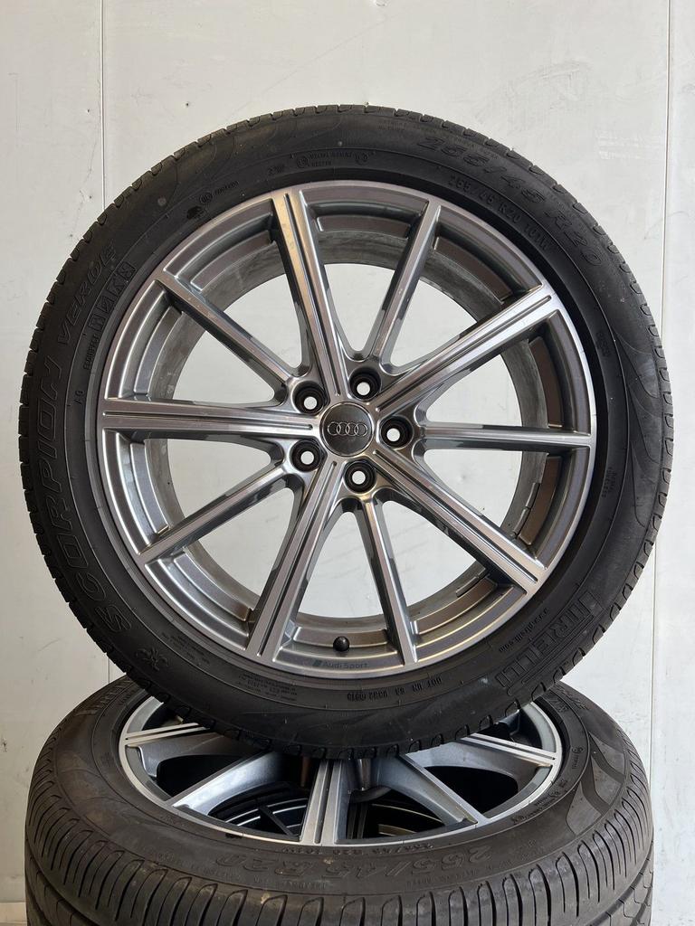 20’’ AUDI Q5 SQ5 VELGEN ZOMERBANDEN ORIG, Gebruikt, 255 mm, -, -