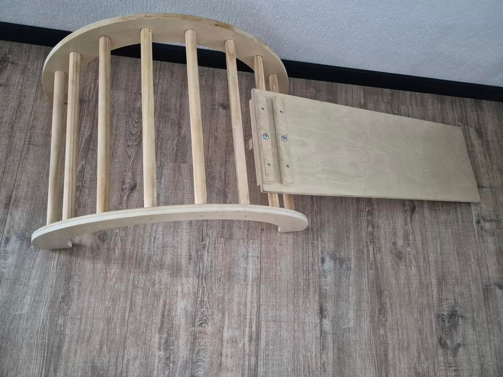 Houten klimrek met glijbaan, Kinderen en Baby's, Speelgoed | Buiten | Speeltoestellen, Ophalen of Verzenden