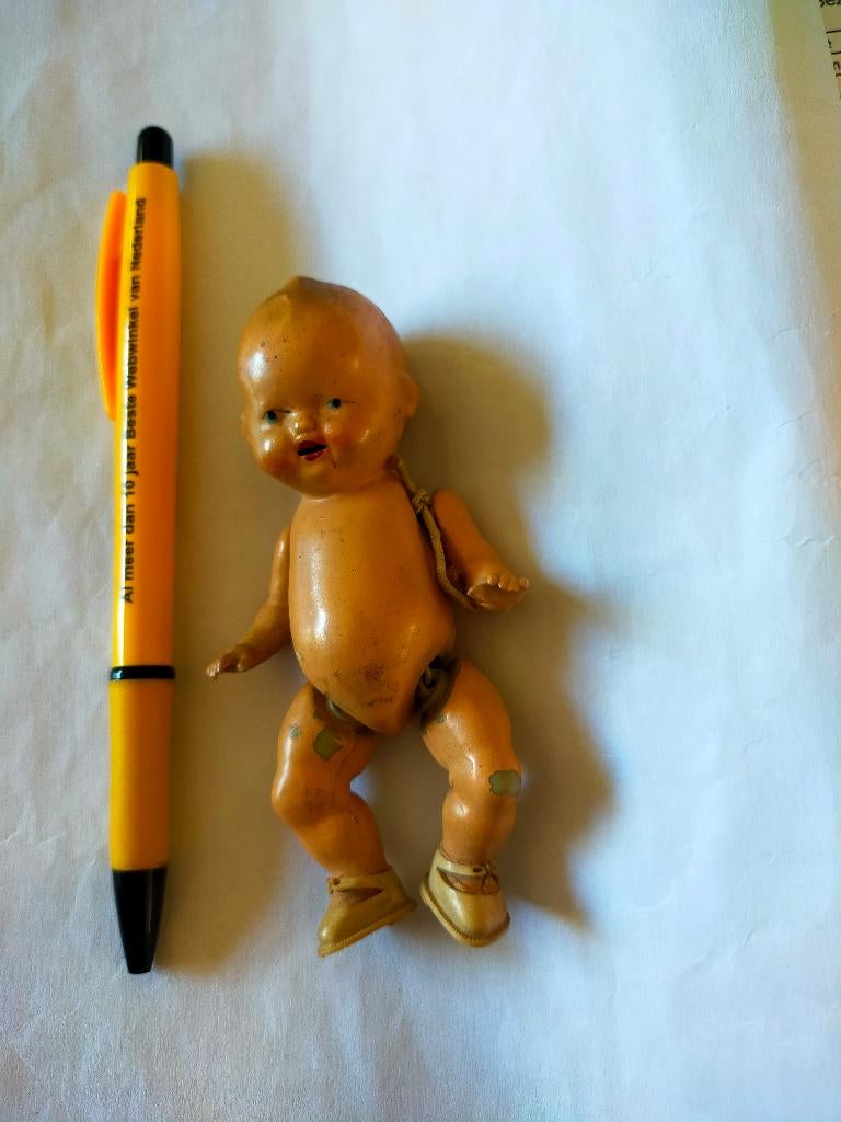 Antiek poppetje, Ophalen of Verzenden, Gebruikt