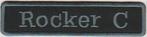 Harley Davidson Rocker C stoffen opstrijk patch embleem #2, Motoren, Ophalen of Verzenden, Nieuw