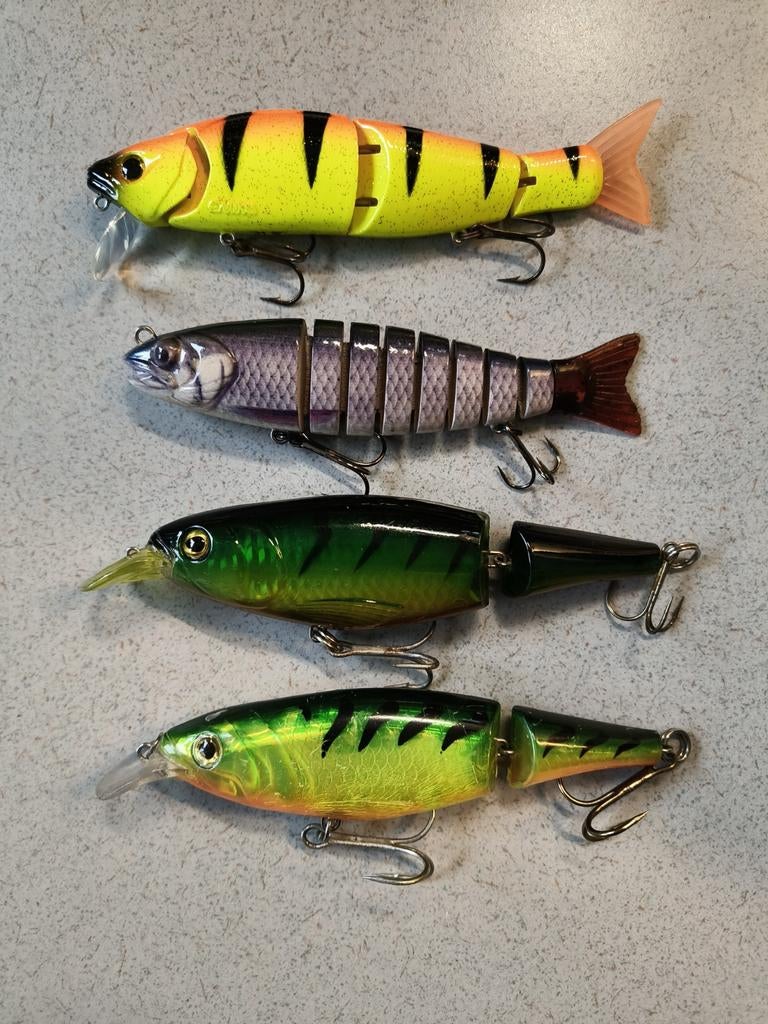 Snoek pluggen van Rapala, Gunki, Jaxon en imitatie Rapala, Watersport en Boten, Hengelsport | Roofvissen, Ophalen of Verzenden