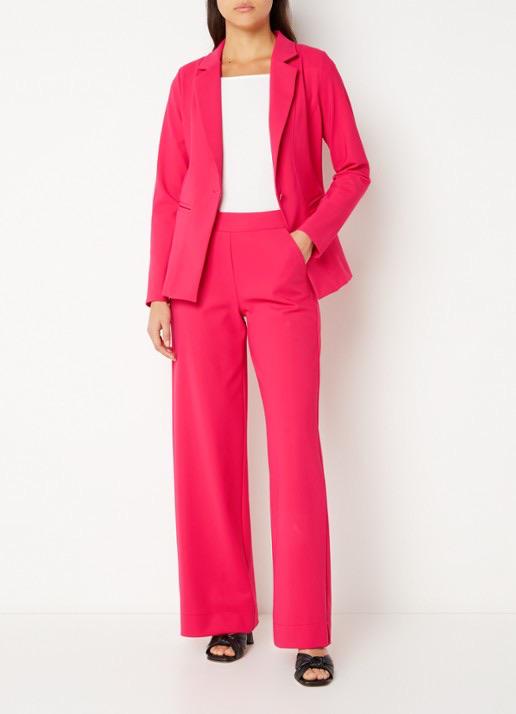Studio Anneloes Lexie Bonded Trousers fuchsia XS, Kleding | Dames, Broeken en Pantalons, Ophalen of Verzenden, Zo goed als nieuw