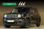 Jeep Renegade 1.6 E-torq Sport | Grijs kenteken | Airco | Bl, Auto's, Bestelauto's, Stof, Gebruikt, 4 cilinders, Zwart