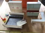 Poppenhuismeubeltjes vintage, Ophalen of Verzenden, Gebruikt, Poppenhuis