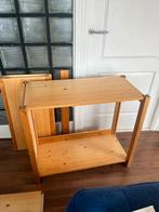 Gratis Lage Lundia boekenkast (gedemonteerd), Ophalen, Met plank(en), Gebruikt, 100 tot 150 cm