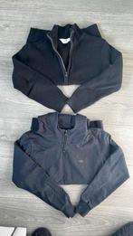 Zwart jongens vest en hoodie met ritsje maat 146- 152, Ophalen of Verzenden, Zo goed als nieuw, Jongen, Trui of Vest