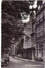 Delft Gemeentelandshuis 1965.-met bromfiets-, Verzenden, 1960 tot 1980, Gelopen, Zuid-Holland