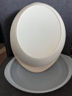 Tupperware kom met deksel - 3.1L - Crème/Grijs, Huis en Inrichting, Ophalen of Verzenden, Zo goed als nieuw, Crème, Bak of Kom