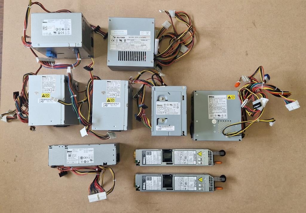 Diverse nieuwe Dell PC en Server voedingen, Computers en Software, Interne voedingen, Ophalen of Verzenden, Nieuw