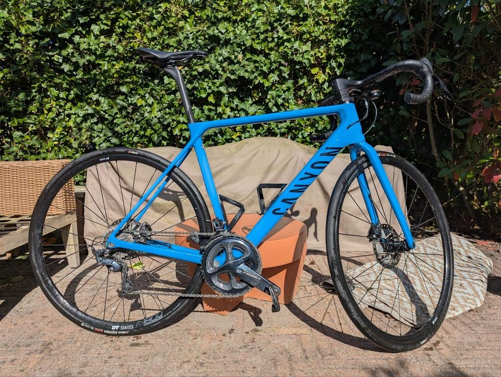 Canyon Ultimate CF SL 8 Disc Ultegra racefiets - Maat M, Fietsen en Brommers, Fietsen | Racefietsen, Ophalen