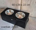 3x nieuwe handmade voer-drinkbak hond, Ophalen, Nieuw