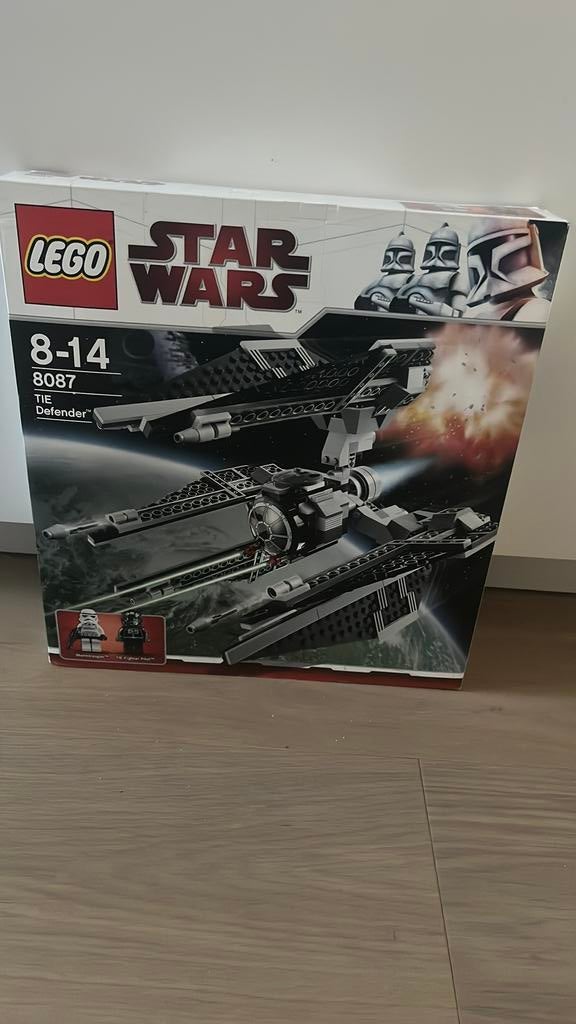 Lego TIE defender nr:8087, Kinderen en Baby's, Speelgoed | Duplo en Lego, Ophalen, Star Wars, Lego, Nieuw