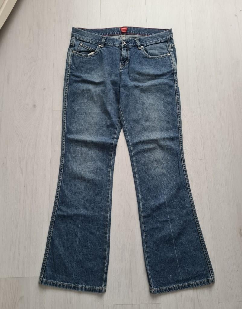Spijkerbroek Esprit Maat 36, Ophalen of Verzenden, Gedragen, Blauw, W28 - W29 (confectie 36)