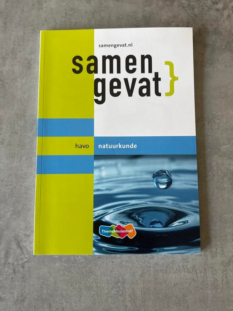 Samengevat Natuurkunde HAVO Examenvoorbereiding, Boeken, Schoolboeken, Ophalen of Verzenden, Zo goed als nieuw, HAVO, Natuurkunde