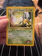 Koga's Beedrill - Pokémon kaart, Ophalen of Verzenden, Gebruikt, Losse kaart